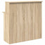 receptionsdisk Sonoma eg 100x50x103,5 cm konstrueret træ