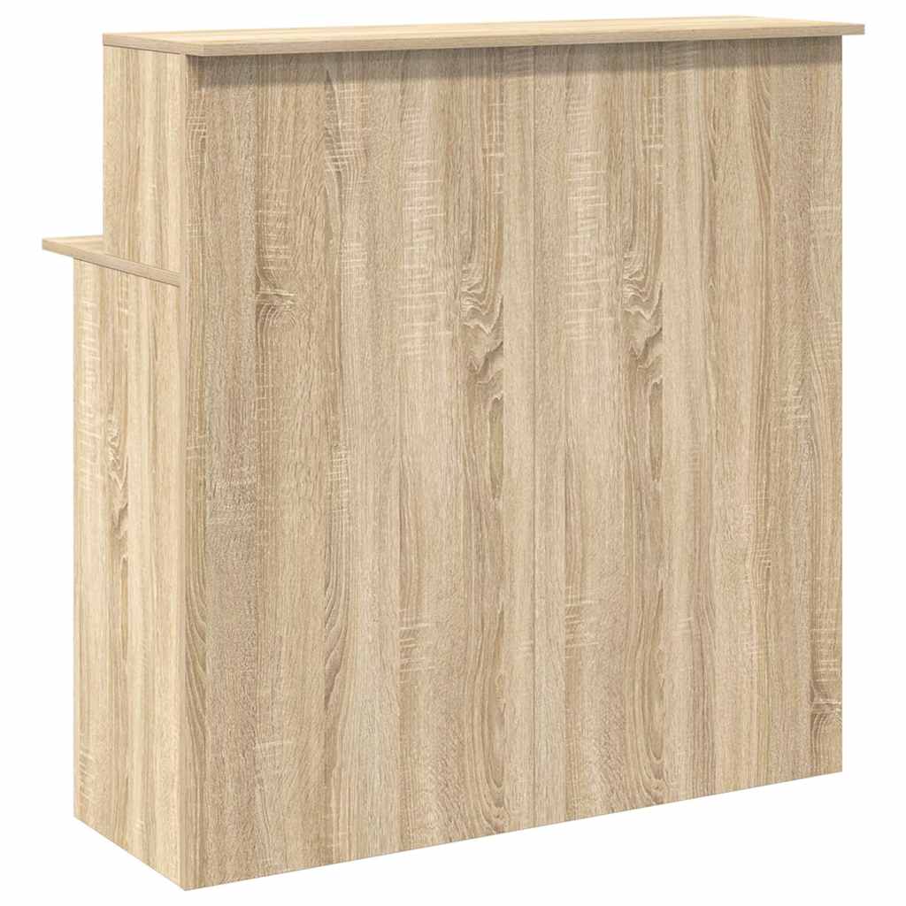 receptionsdisk Sonoma eg 100x50x103,5 cm konstrueret træ