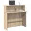 receptionsdisk Sonoma eg 100x50x103,5 cm konstrueret træ