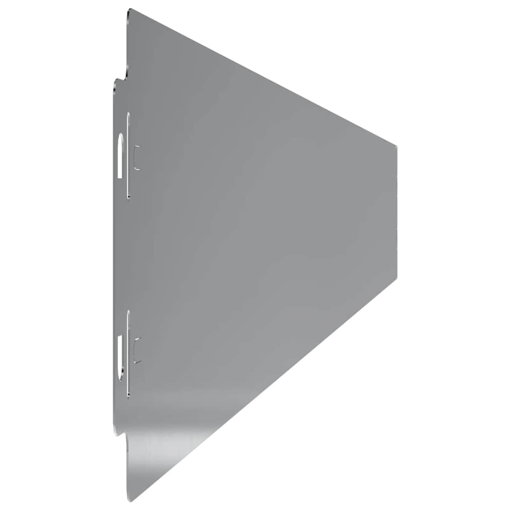 plænekanter 10 stk. 10x103 cm galvaniseret stål