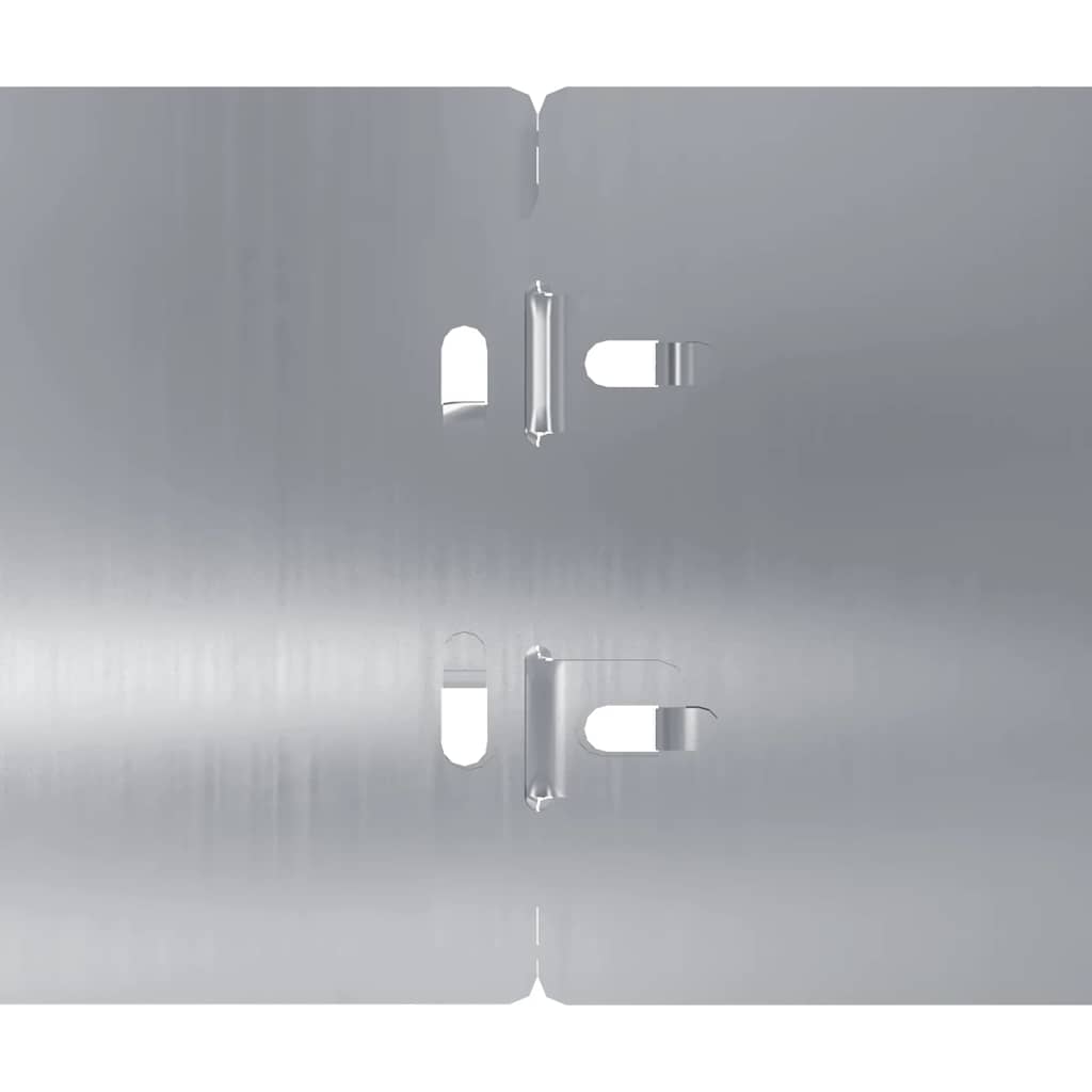 plænekanter 10 stk. 10x103 cm galvaniseret stål