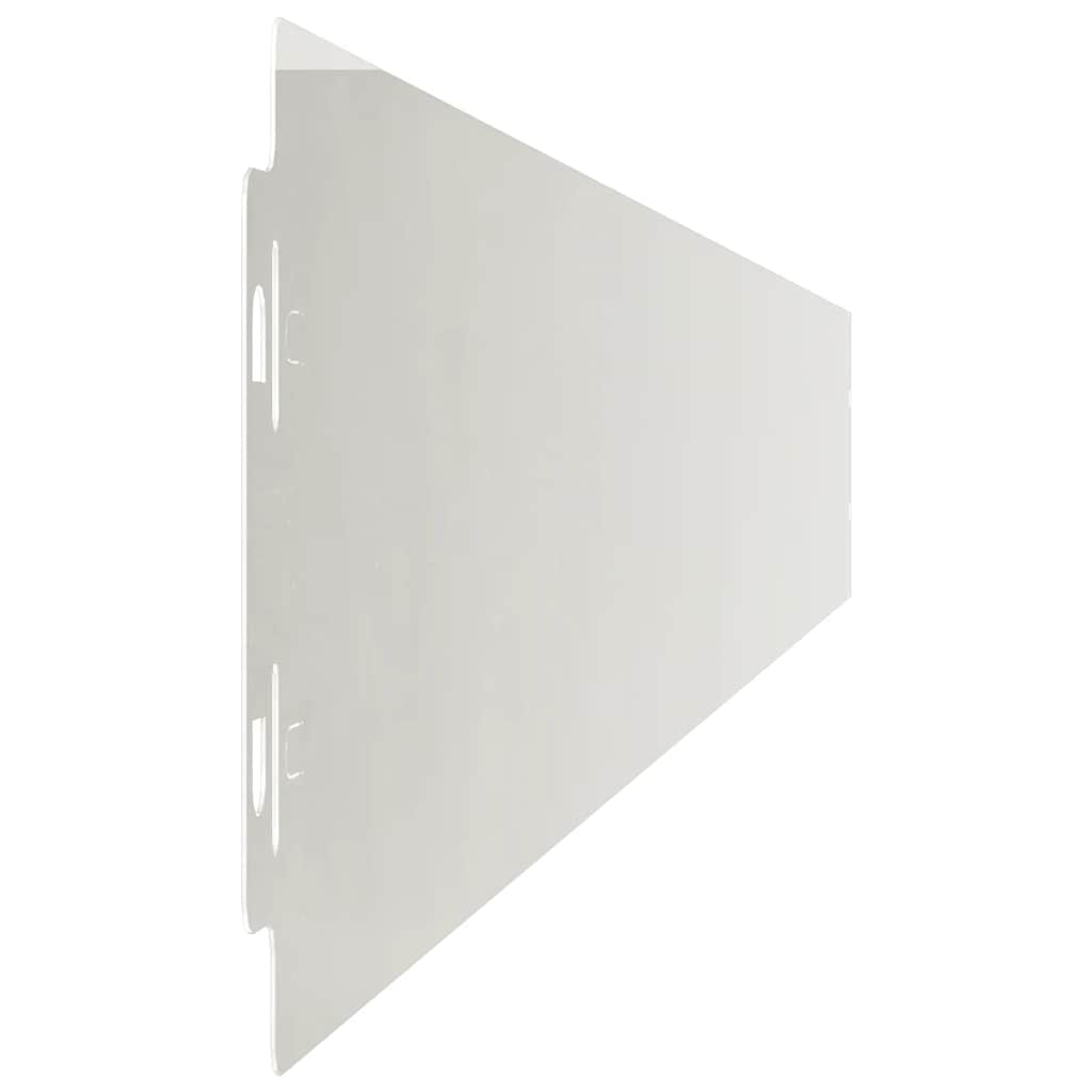 plænekanter 50 stk. 10x103 cm rustfrit stål
