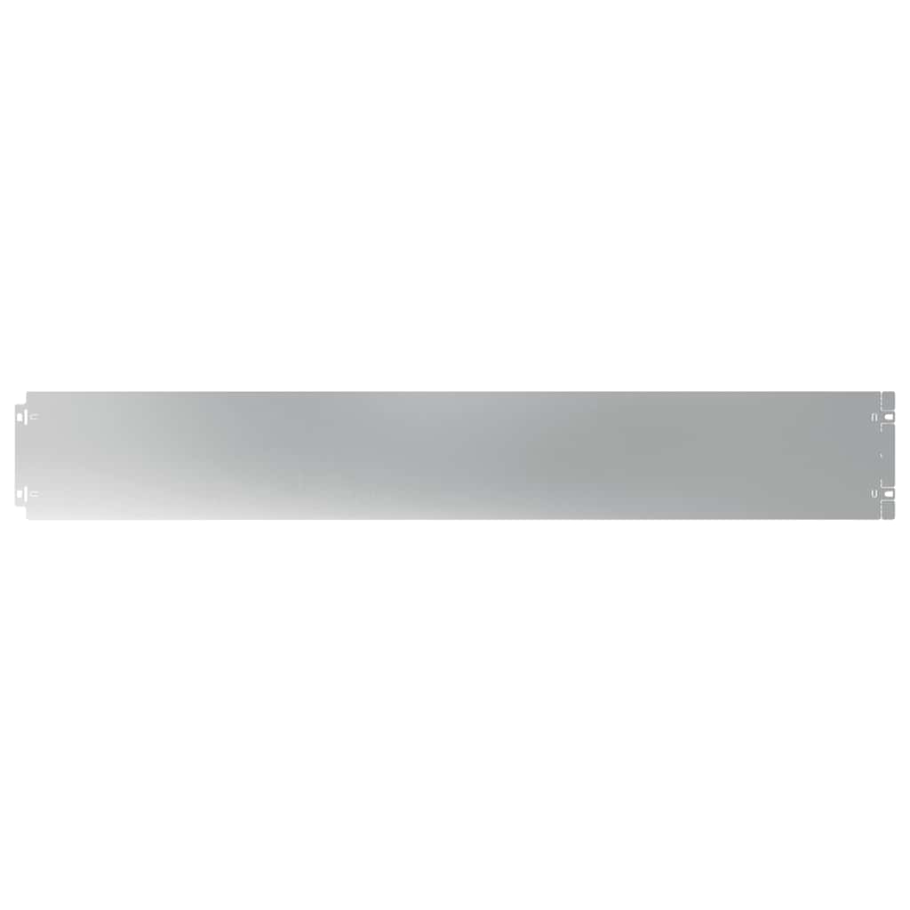 plænekanter 10 stk. 15x103 cm galvaniseret stål