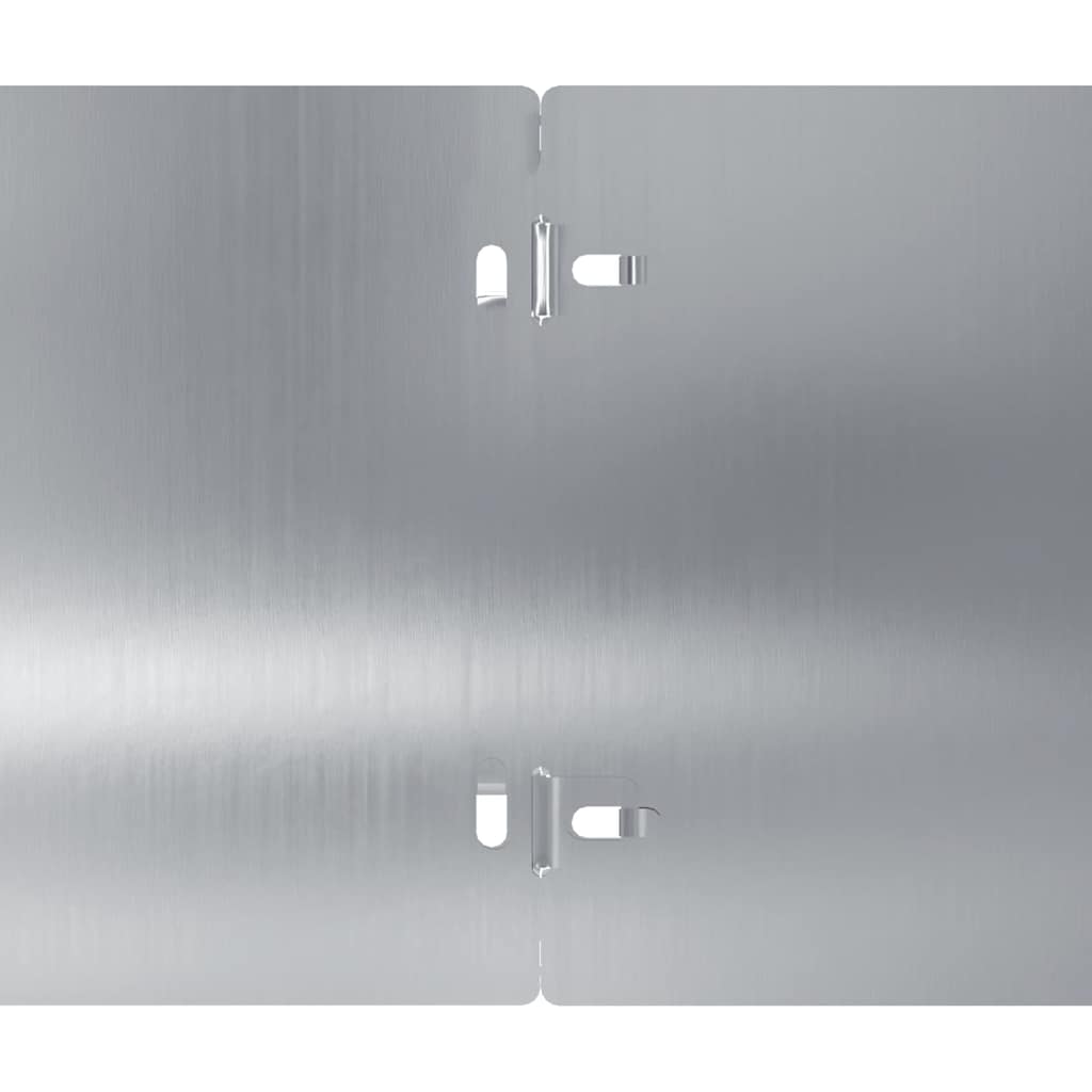 plænekanter 10 stk. 15x103 cm galvaniseret stål