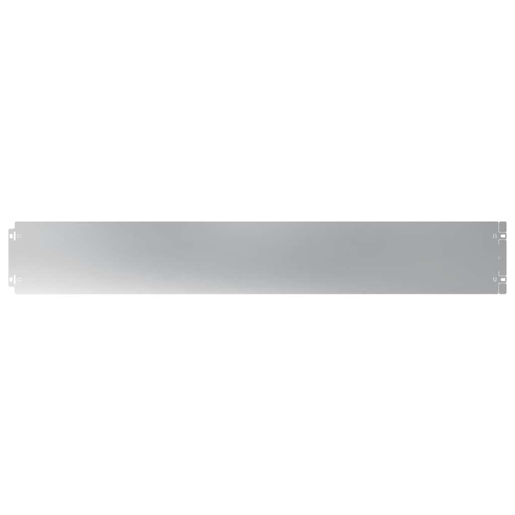plænekanter 50 stk. 15x103 cm galvaniseret stål