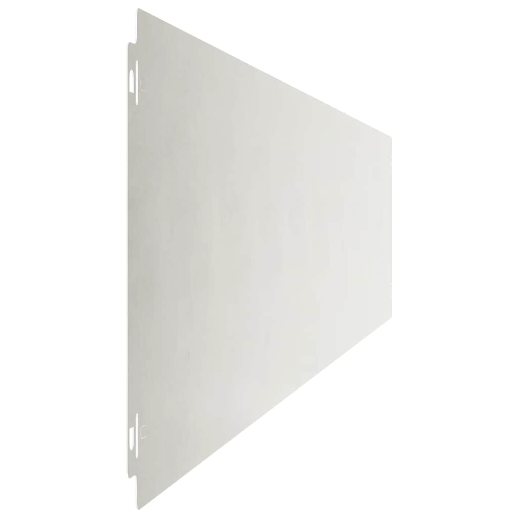 plænekanter 10 stk. 20x103 cm rustfrit stål