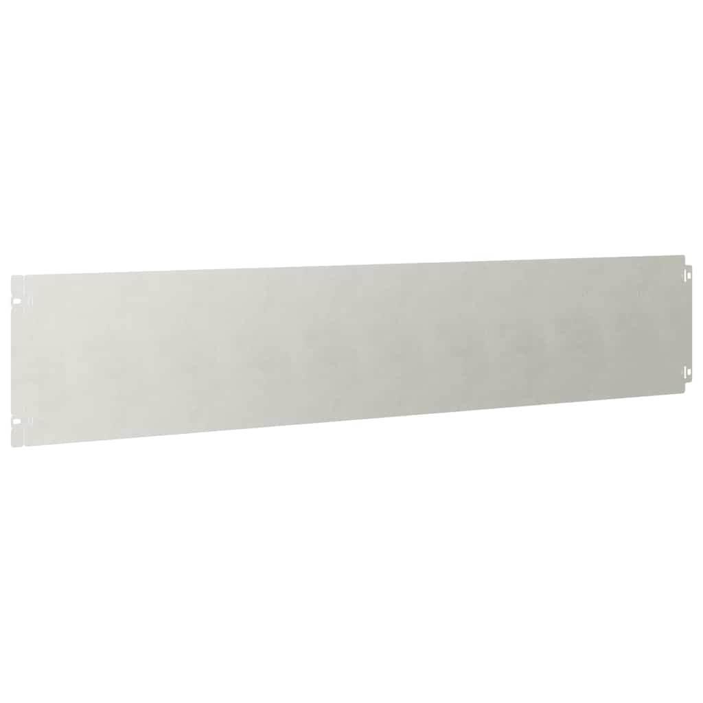 plænekanter 10 stk. 20x103 cm rustfrit stål