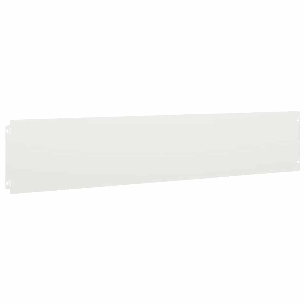 plænekanter 30 stk. 20x103 cm koldvalset stål hvid