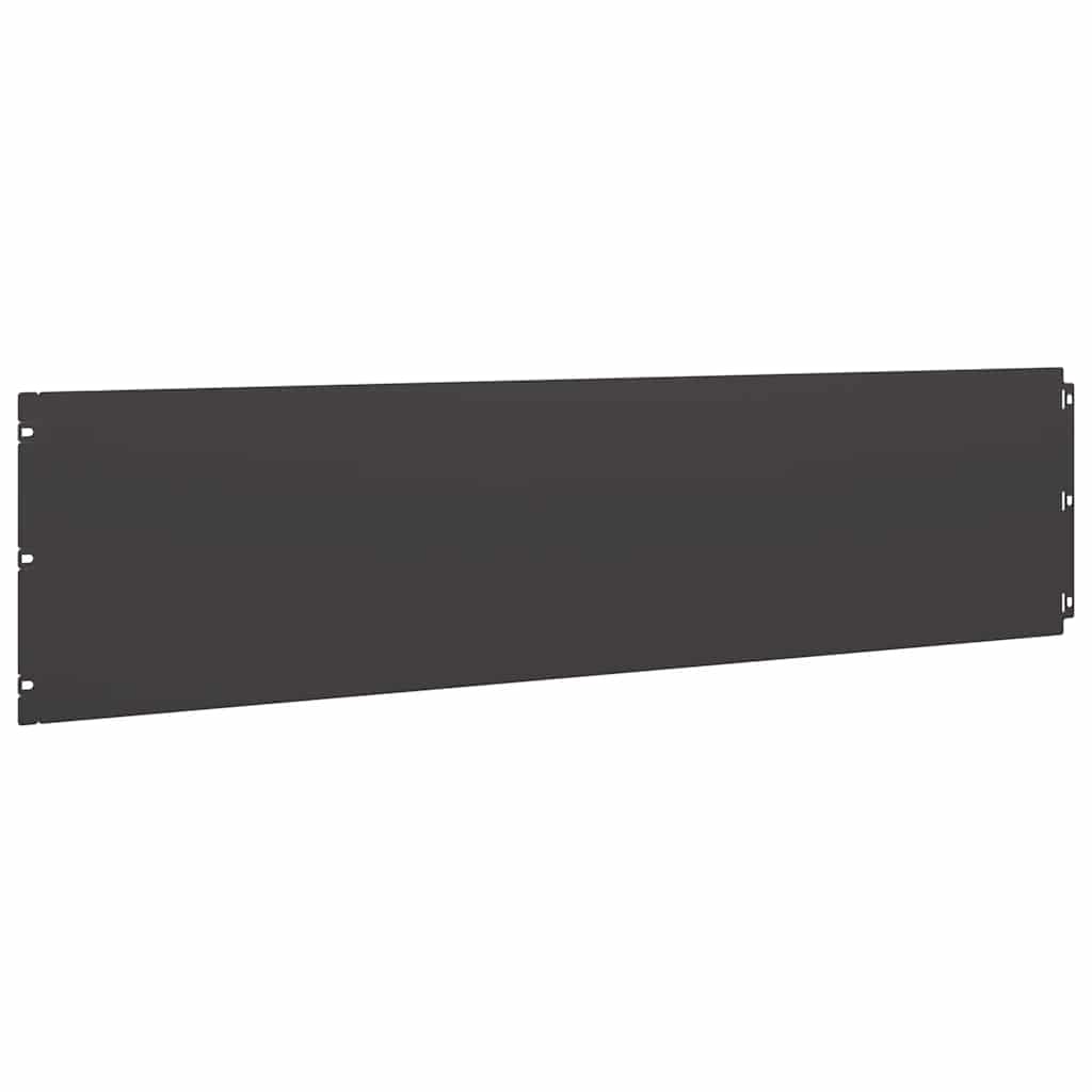plænekanter 10 stk. 25x103 cm koldvalset stål sort