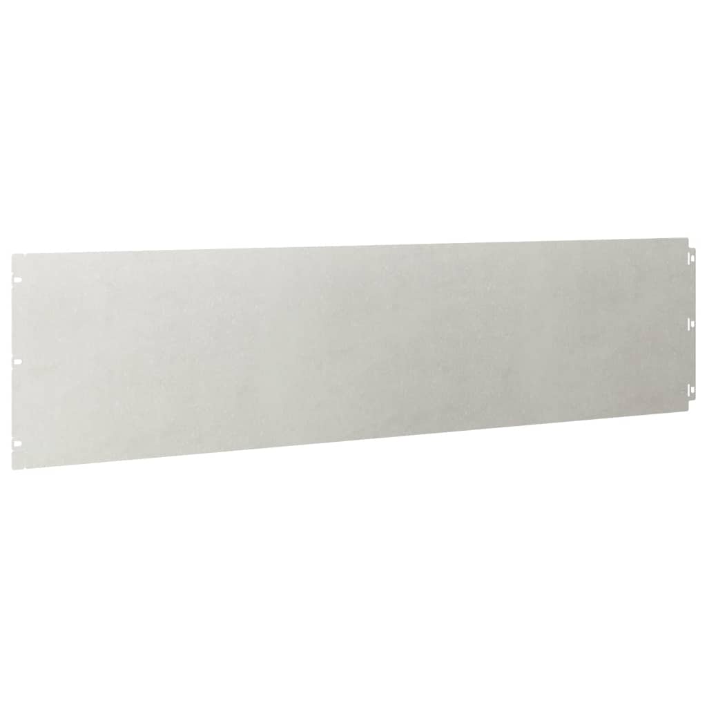 plænekanter 10 stk. 25x103 cm rustfrit stål