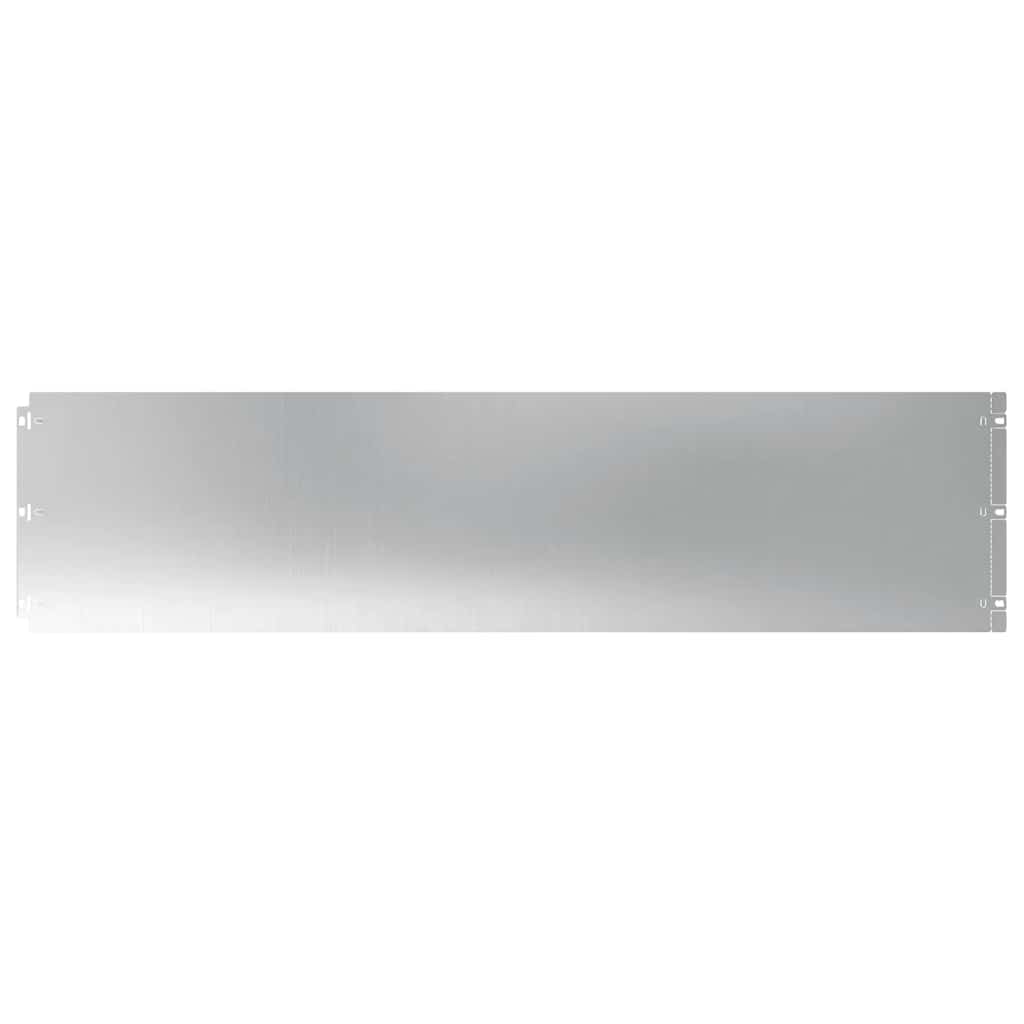plænekanter 10 stk. 25x103 cm galvaniseret stål