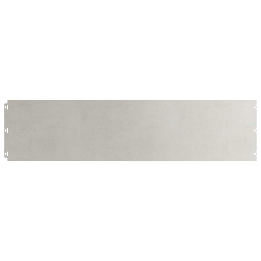 plænekanter 20 stk. 25x103 cm rustfrit stål