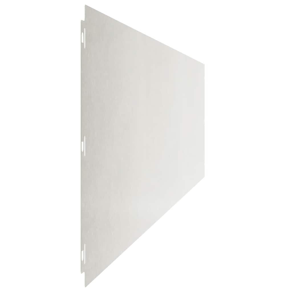 plænekanter 20 stk. 25x103 cm rustfrit stål
