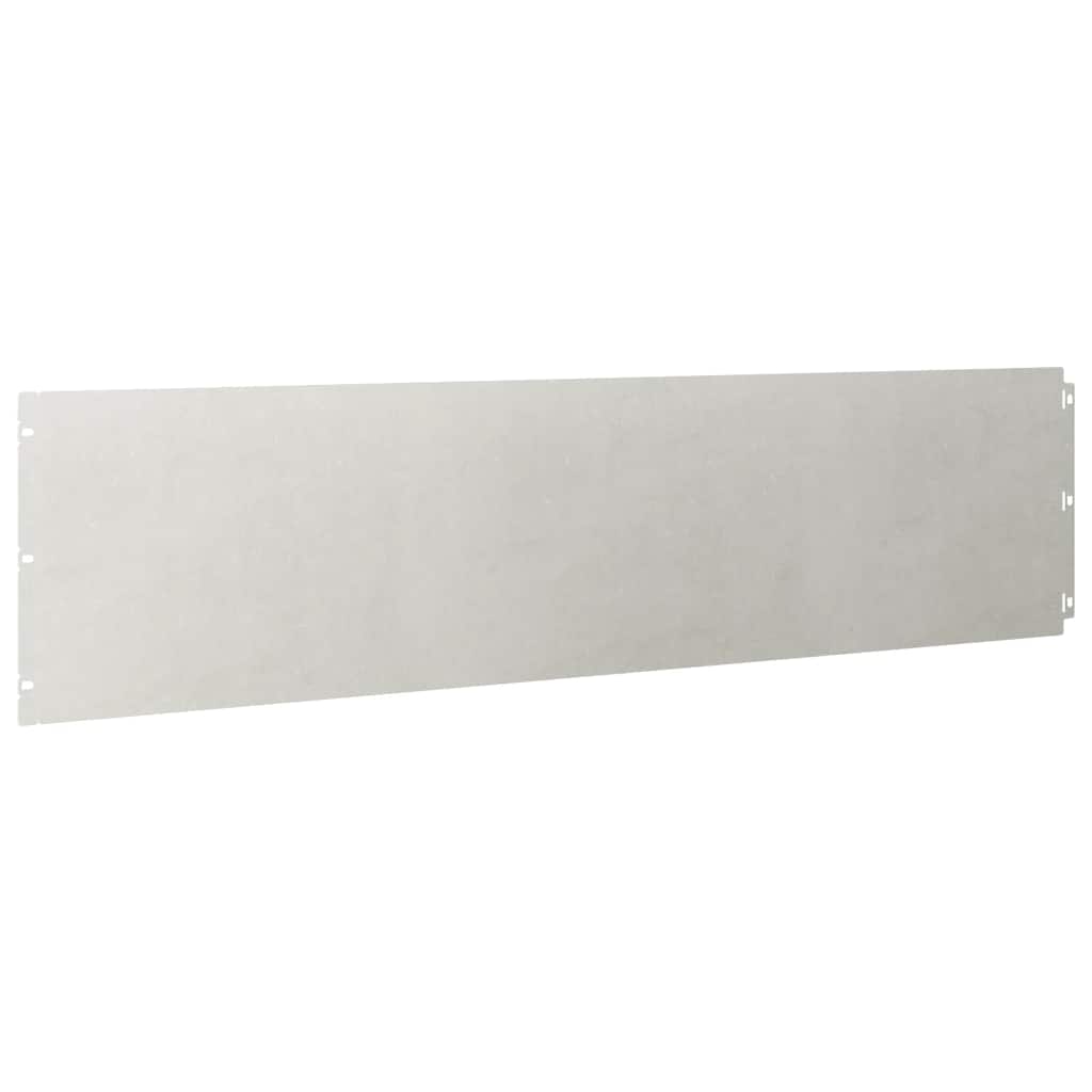 plænekanter 20 stk. 25x103 cm rustfrit stål