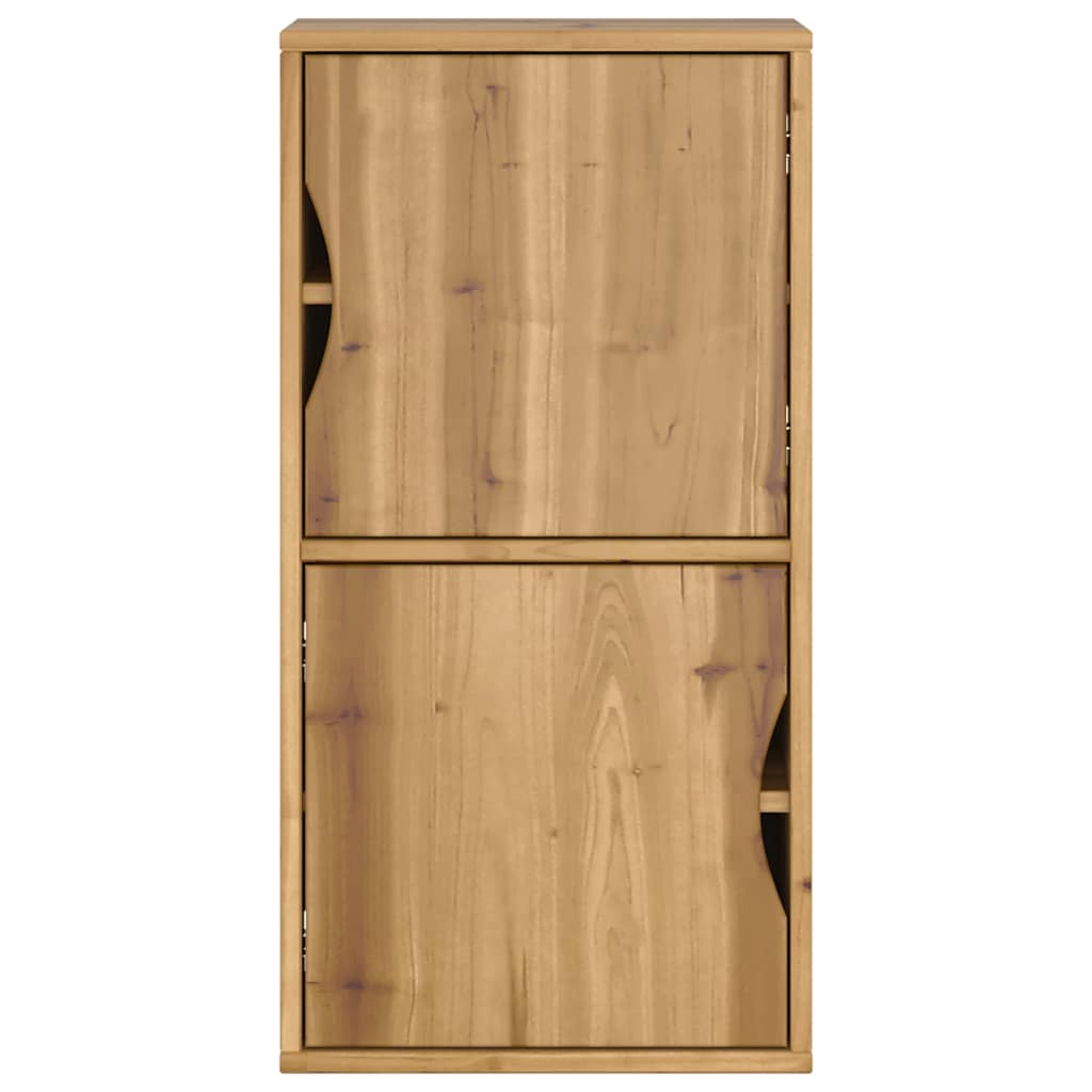 sideskab ODDA 40x24x79 cm massivt fyrretræ
