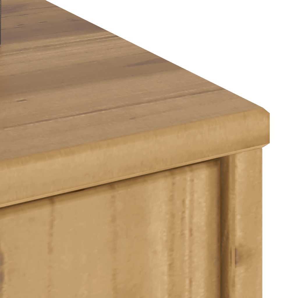 sideskab ODDA 40x24x79 cm massivt fyrretræ
