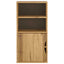 sideskab ODDA 40x24x79 cm massivt fyrretræ