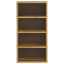 sideskab ODDA 40x24x79 cm massivt fyrretræ