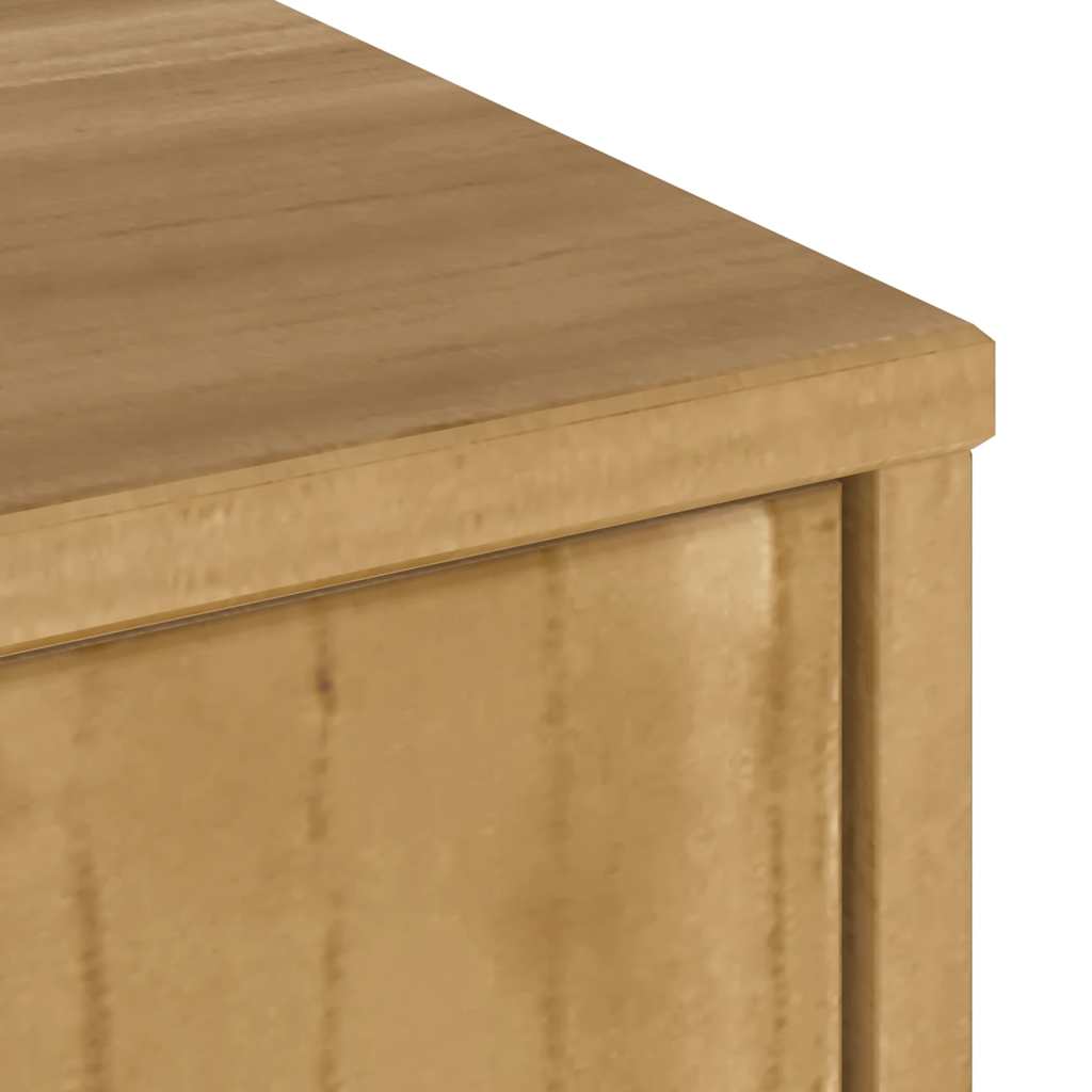 TV-skab ODDA 79x24x40 cm massivt fyrretræ
