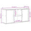 TV-skab ODDA 79x24x40 cm massivt fyrretræ