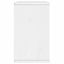 TV-skab ODDA med skuffe 79x24x40 cm massivt fyrretræ hvid