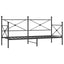 daybed uden madras 75x190 cm stål sort