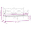 daybed uden madras 80x200 cm stål sort