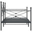 daybed uden madras 107x203 cm stål sort