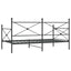 daybed uden madras 107x203 cm stål sort