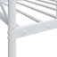 daybed uden madras 90x200 cm stål hvid