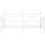 daybed uden madras 107x203 cm stål hvid