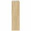 bogreol 66x31x112 cm konstrueret træ sonoma-eg