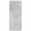 bogreol 60x30x71,5 cm konstrueret træ betongrå