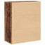 bogreol 60x30x71,5 cm konstrueret træ antikt træ