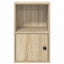 bogreol 31x24x52 cm konstrueret træ sonoma-eg