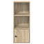 bogreol 31x24x77 cm konstrueret træ sonoma-eg