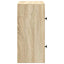 bogreol 40x24x52 cm konstrueret træ sonoma-eg