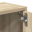 bogreol 40x24x77 cm konstrueret træ sonoma-eg