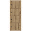bogreol 40x24x102 cm konstrueret træ kunsteg