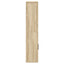 bogreol 60x24x120 cm konstrueret træ sonoma-eg