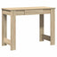 skrivebord 100x45x75 cm konstrueret træ sonoma-eg