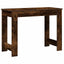 skrivebord 100x45x75 cm konstrueret træ røget egetræsfarve