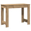 skrivebord 100x45x75 cm konstrueret træ kunsteg