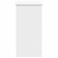 skrivebord 80x40x75 cm konstrueret træ hvid