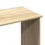 skrivebord 80x40x75 cm konstrueret træ sonoma-eg