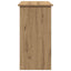 skrivebord 80x40x75 cm konstrueret træ kunsteg