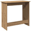skrivebord 80x40x75 cm konstrueret træ kunsteg
