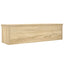 køkkenstativ kan stables 50x15x16 cm konstrueret træ sonoma-eg