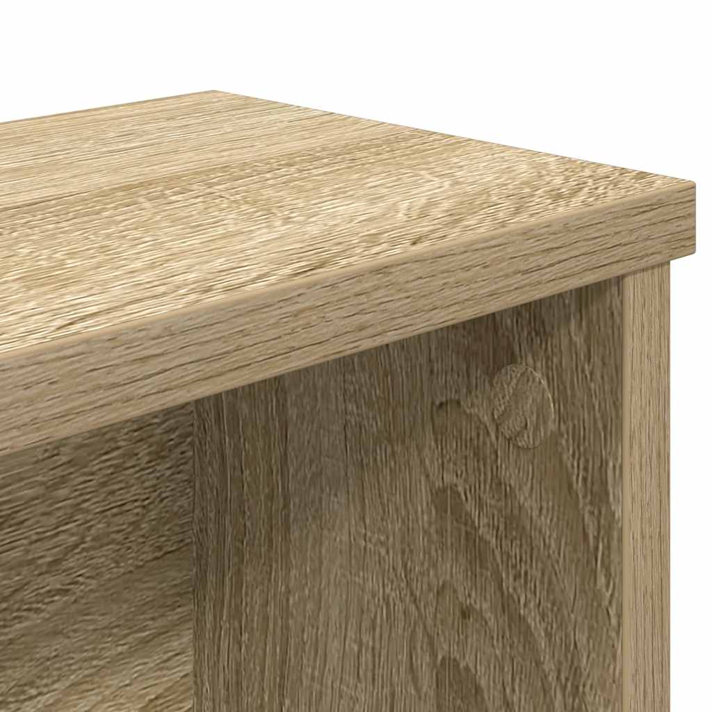 køkkenreoler kan stables 2 stk. 50x15x16 cm sonoma-eg