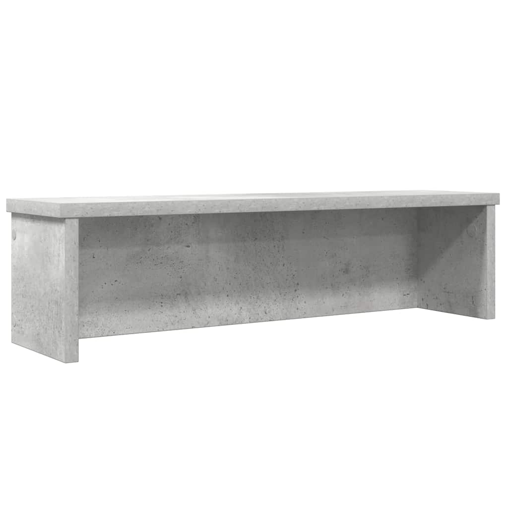 køkkenstativ kan stables 50x15x16 cm konstrueret træ betongrå